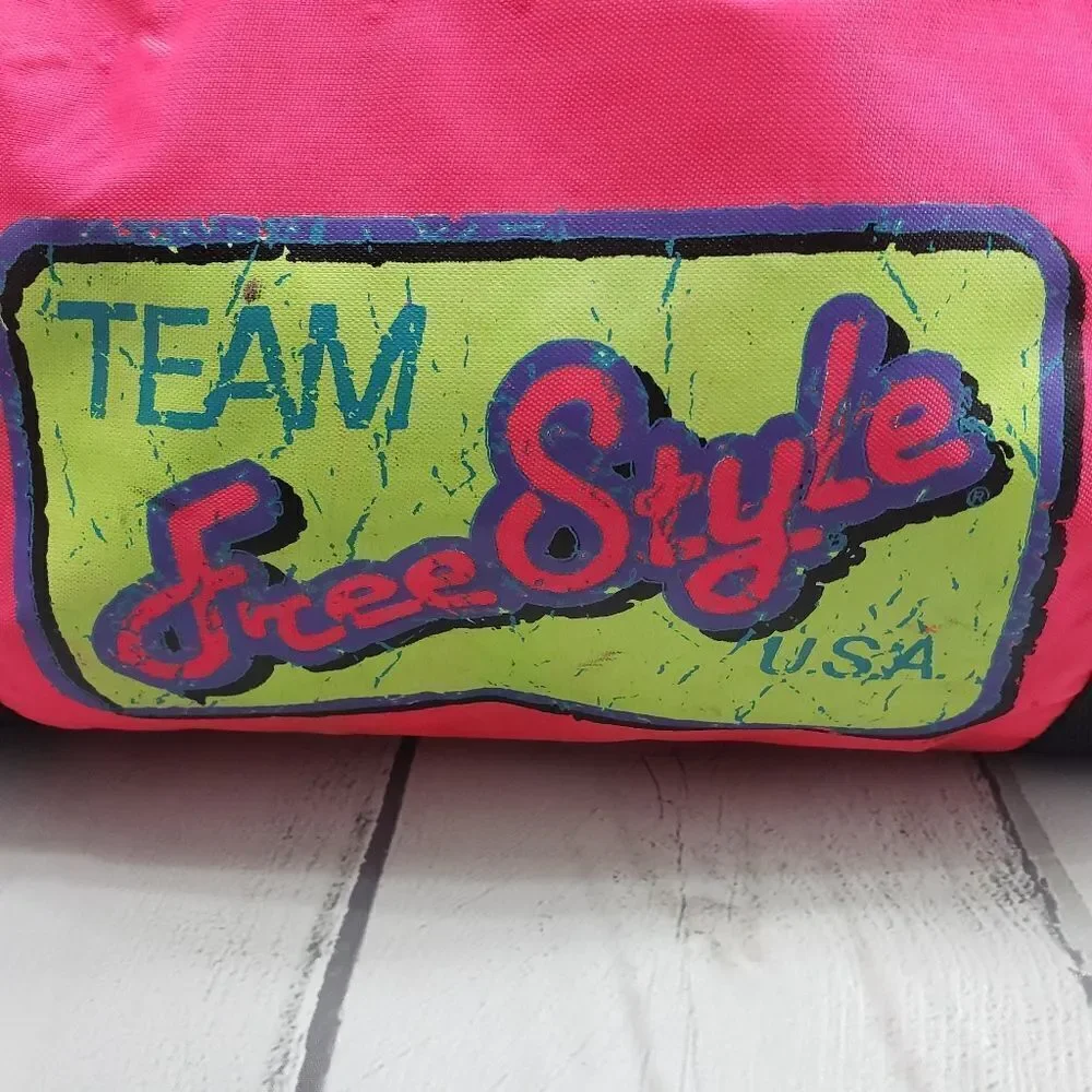 Vintage Bag Team Freestyle USA Sports Bag Used